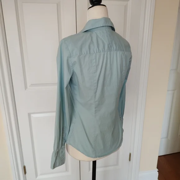 Tommy Hilfiger cotton button up blouse - Picture 10 of 12
